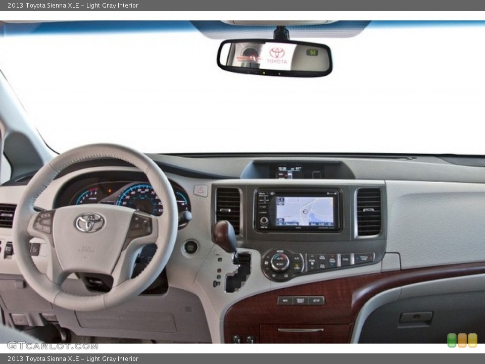 Light Gray Interior Dashboard for the 2013 Toyota Sienna XLE #85076399