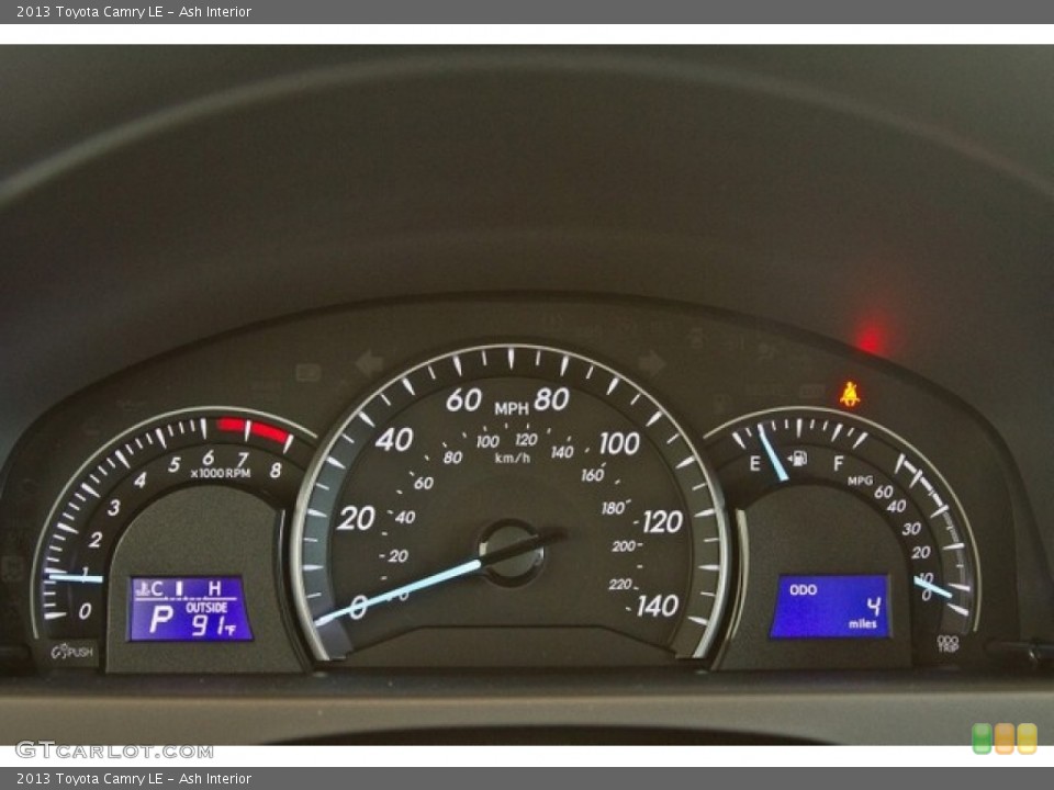 Ash Interior Gauges for the 2013 Toyota Camry LE #85076690