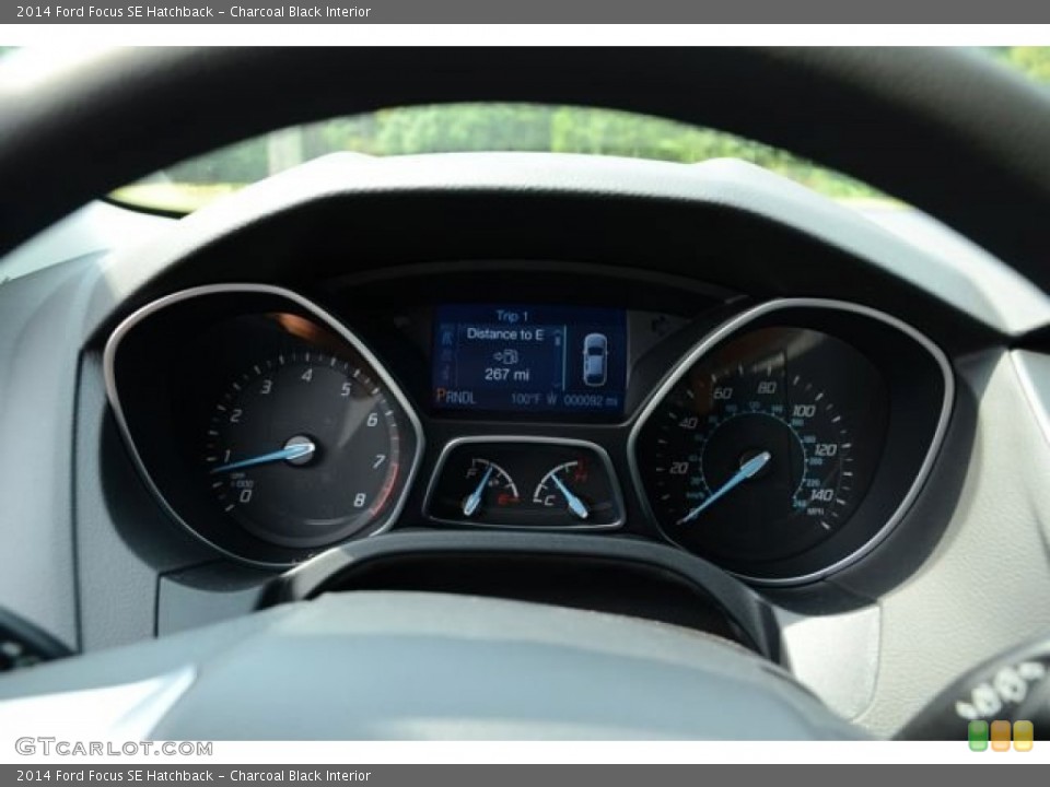 Charcoal Black Interior Gauges for the 2014 Ford Focus SE Hatchback #85076867