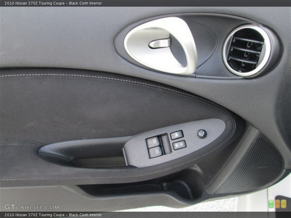 Black Cloth Interior Controls for the 2010 Nissan 370Z Touring Coupe #85077209