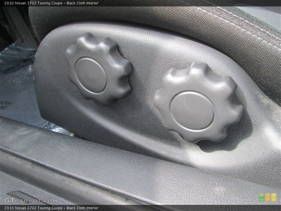 Black Cloth Interior Controls for the 2010 Nissan 370Z Touring Coupe #85077233