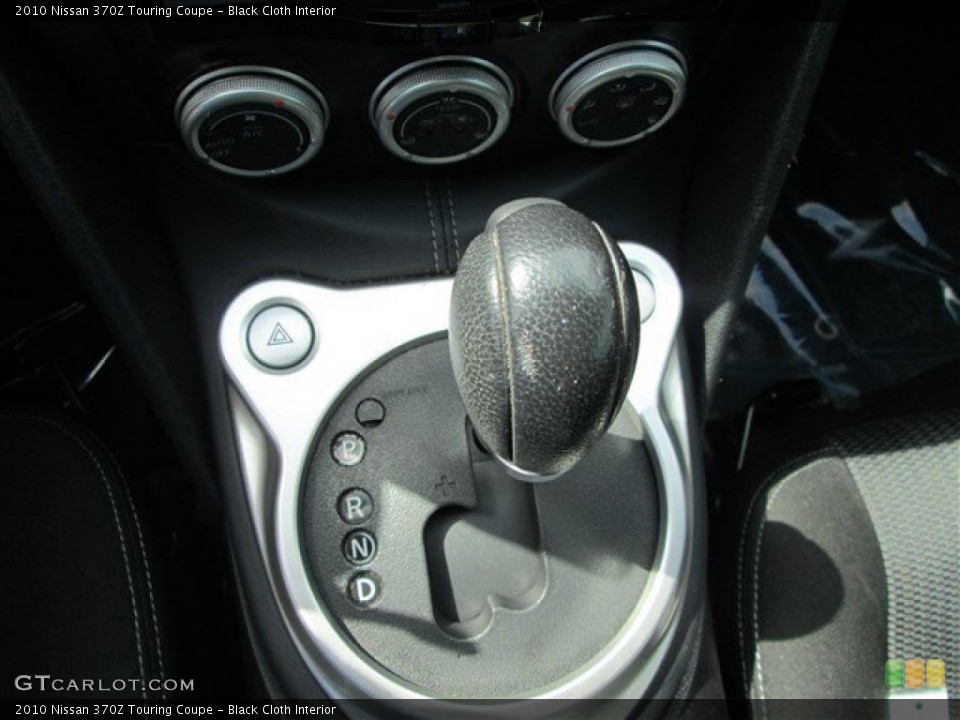 Black Cloth Interior Transmission for the 2010 Nissan 370Z Touring Coupe #85077248