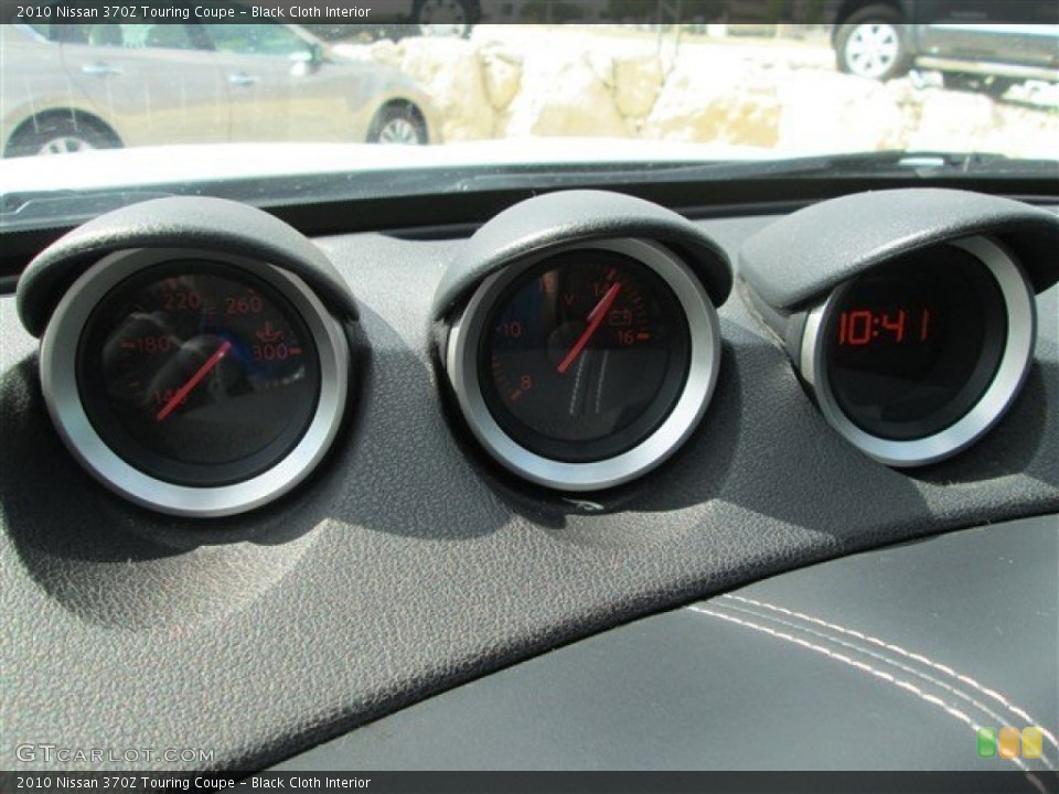 Black Cloth Interior Gauges for the 2010 Nissan 370Z Touring Coupe #85077299