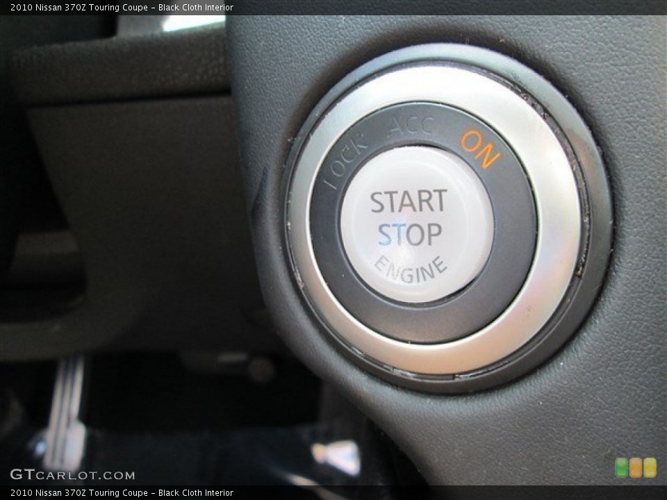 Black Cloth Interior Controls for the 2010 Nissan 370Z Touring Coupe #85077362