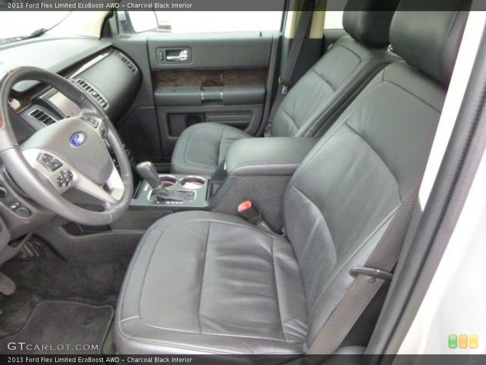 Charcoal Black Interior Front Seat for the 2013 Ford Flex Limited EcoBoost AWD #85079432