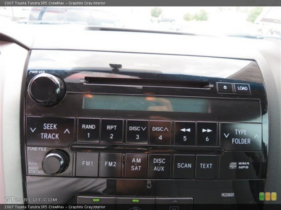 Graphite Gray Interior Controls for the 2007 Toyota Tundra SR5 CrewMax #85079720