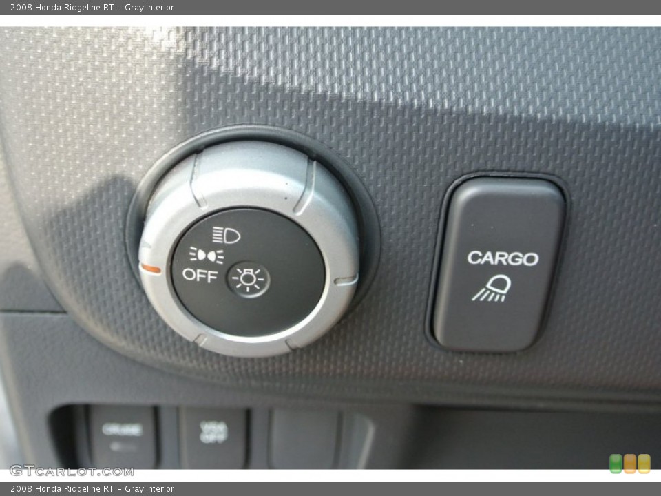 Gray Interior Controls for the 2008 Honda Ridgeline RT #85079858