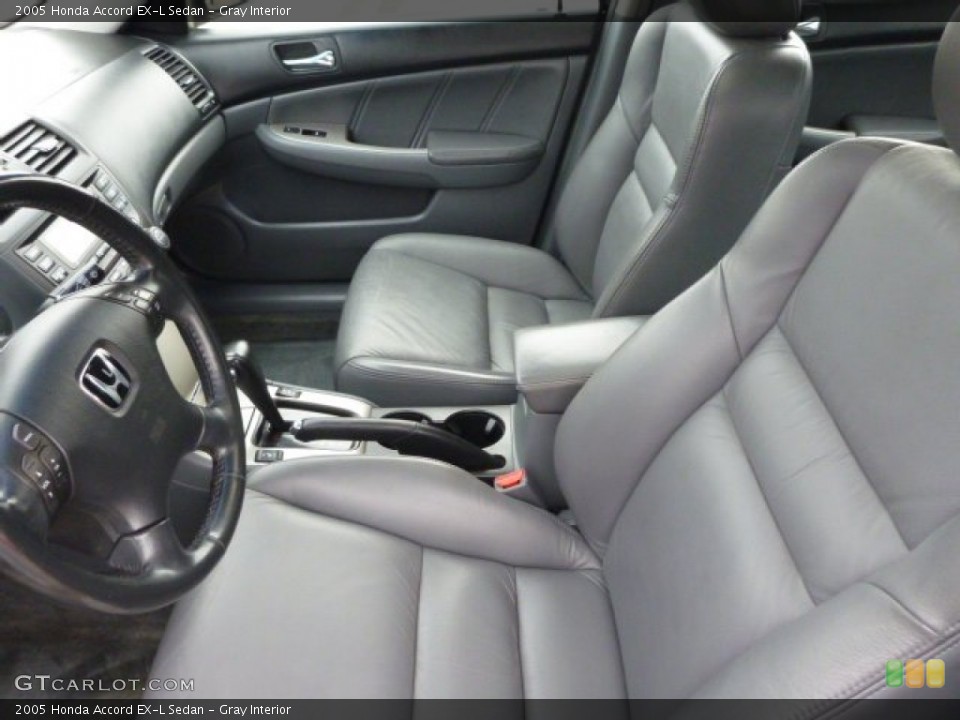 Gray Interior Front Seat for the 2005 Honda Accord EX-L Sedan #85079888
