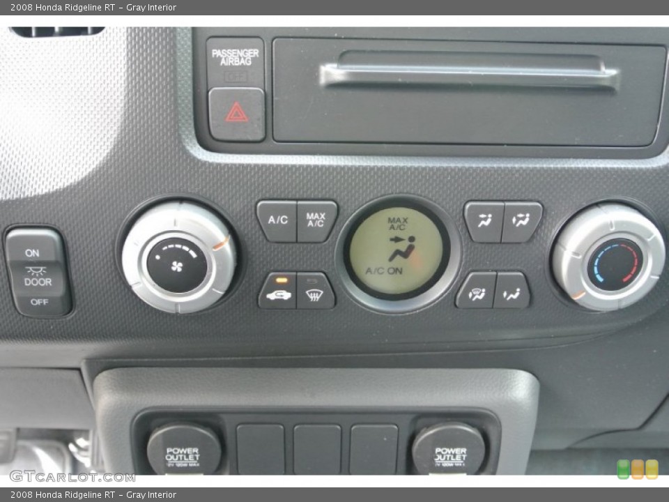 Gray Interior Controls for the 2008 Honda Ridgeline RT #85079906