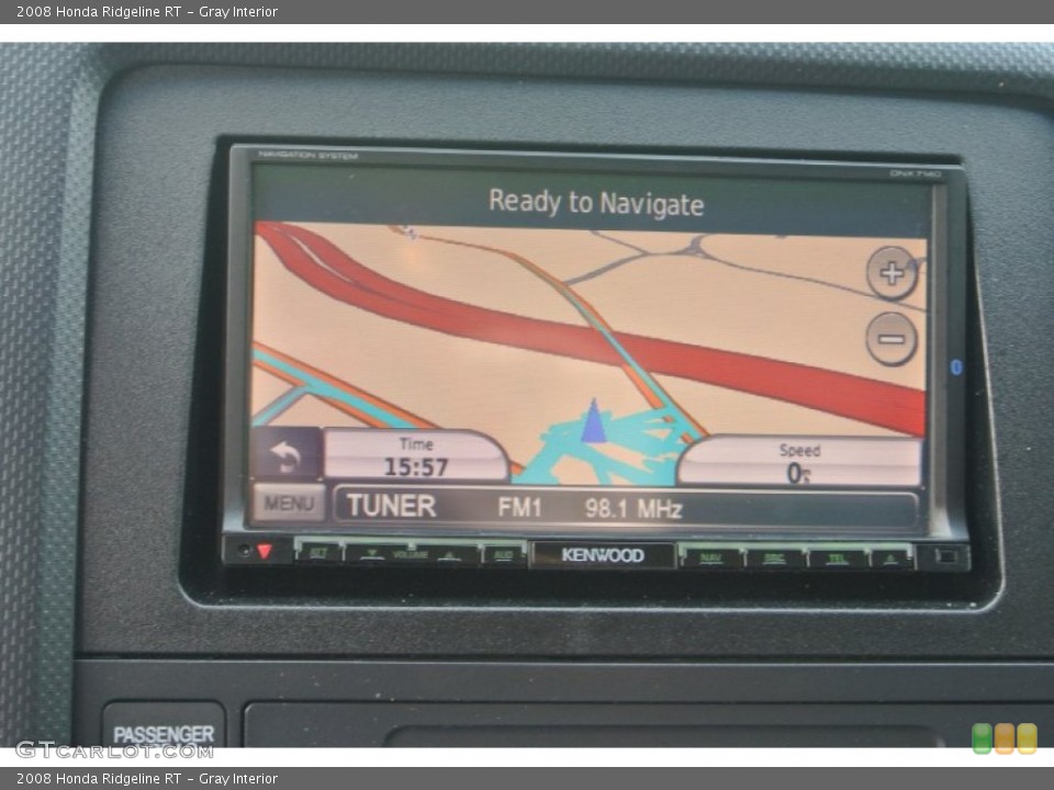 Gray Interior Navigation for the 2008 Honda Ridgeline RT #85079957