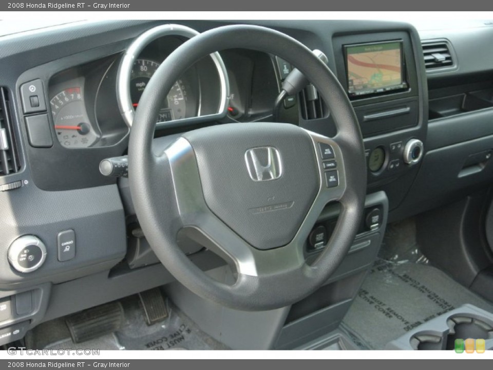 Gray Interior Steering Wheel for the 2008 Honda Ridgeline RT #85080227
