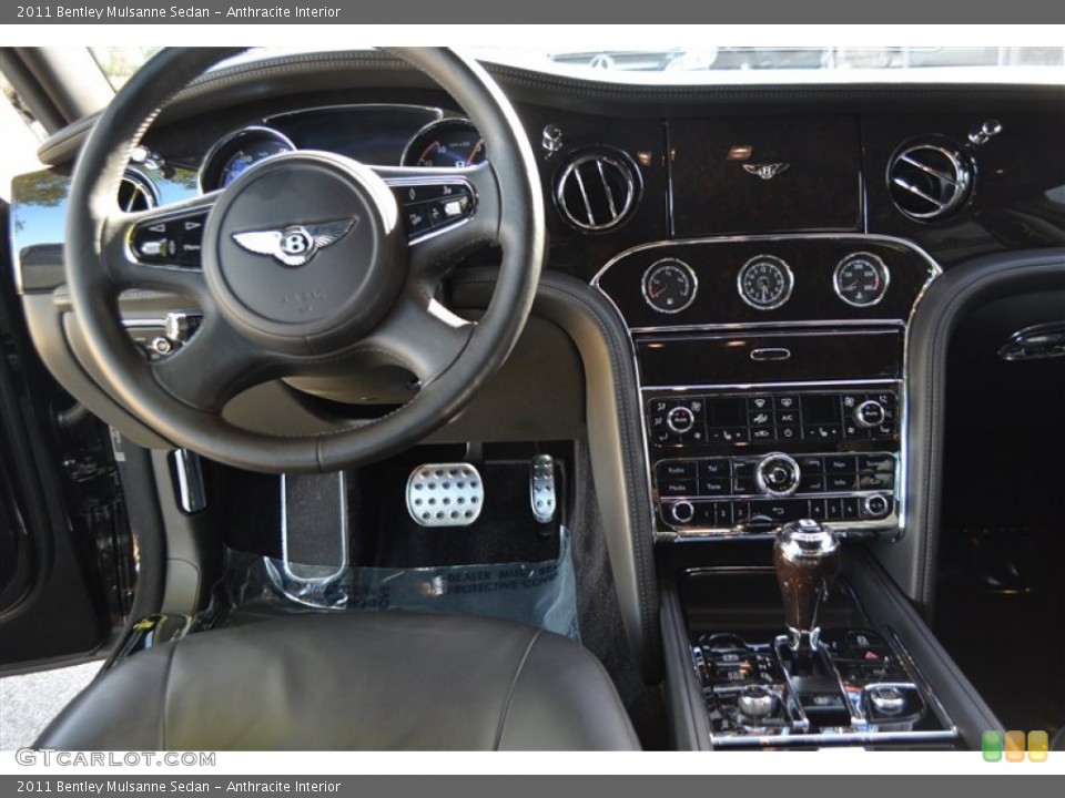 Anthracite Interior Controls for the 2011 Bentley Mulsanne Sedan #85081295