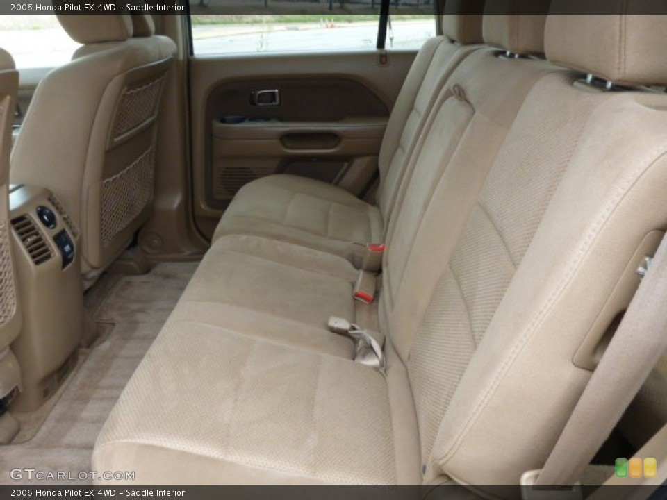 Saddle Interior Rear Seat for the 2006 Honda Pilot EX 4WD #85081361