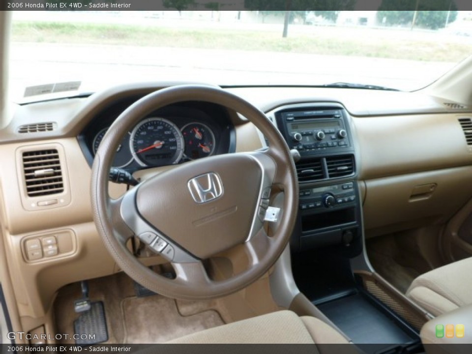 Saddle Interior Dashboard for the 2006 Honda Pilot EX 4WD #85081412