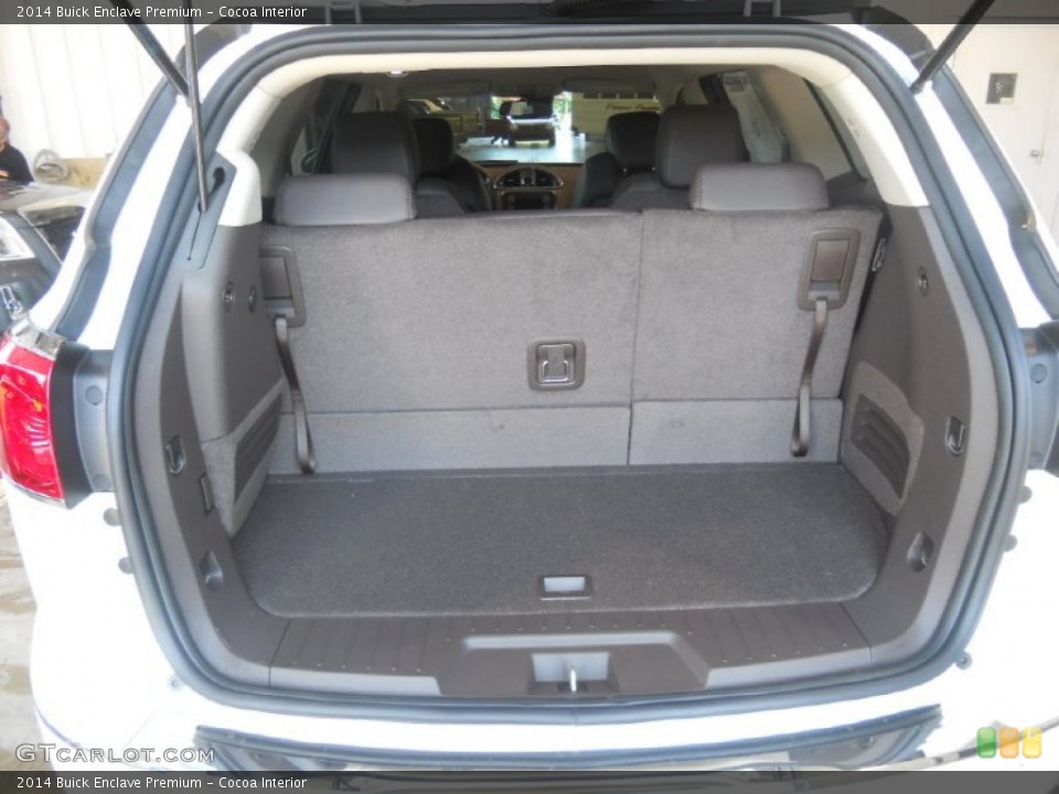 Cocoa Interior Trunk for the 2014 Buick Enclave Premium #85082051