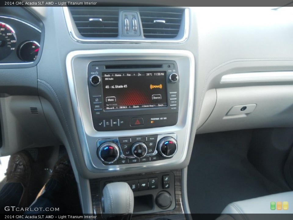 Light Titanium Interior Controls for the 2014 GMC Acadia SLT AWD #85082357