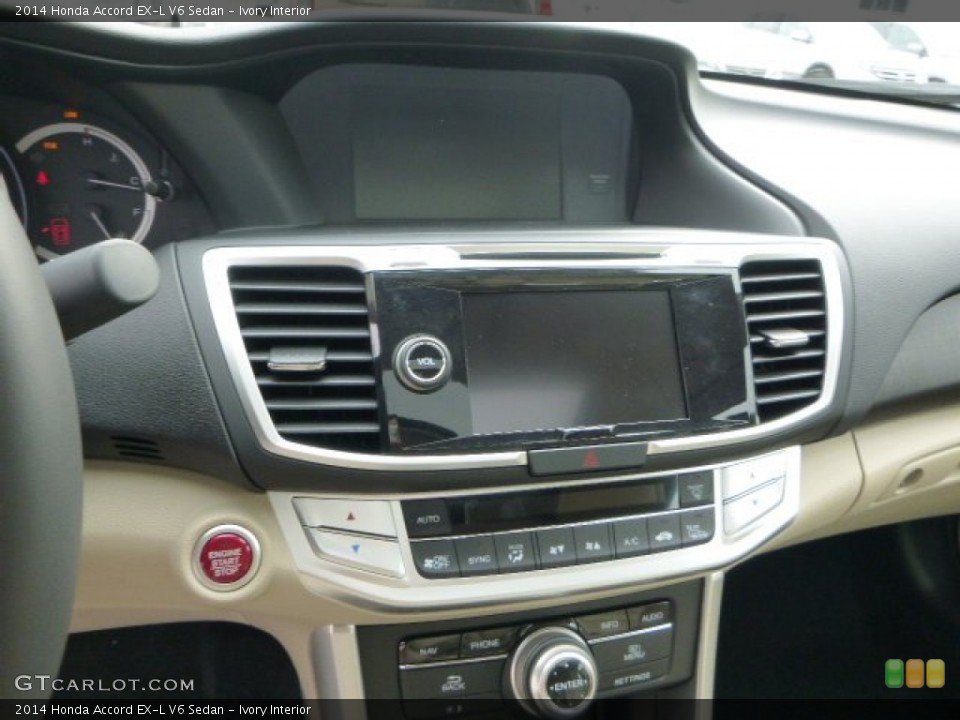 Ivory Interior Controls for the 2014 Honda Accord EX-L V6 Sedan #85082921