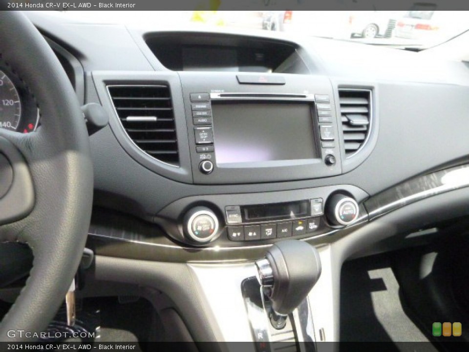 Black Interior Controls for the 2014 Honda CR-V EX-L AWD #85083386