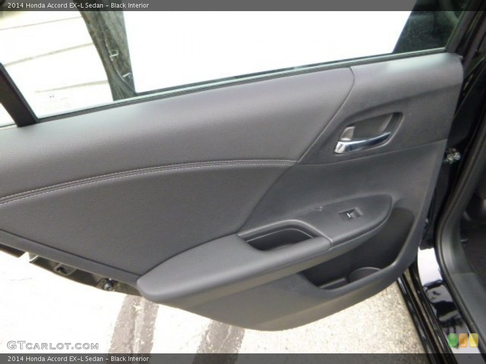 Black Interior Door Panel for the 2014 Honda Accord EX-L Sedan #85084700