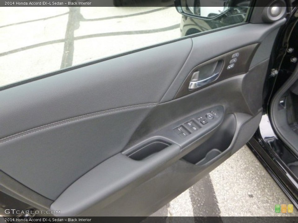 Black Interior Door Panel for the 2014 Honda Accord EX-L Sedan #85084721