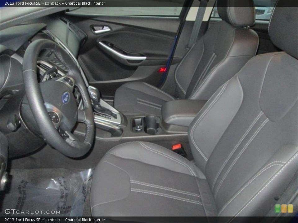 Charcoal Black Interior Front Seat for the 2013 Ford Focus SE Hatchback #85084937