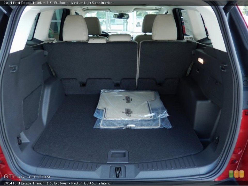 Medium Light Stone Interior Trunk for the 2014 Ford Escape Titanium 1.6L EcoBoost #85085713