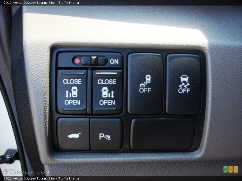 Truffle Interior Controls for the 2012 Honda Odyssey Touring Elite #85086158
