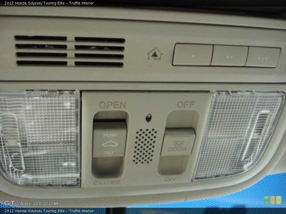 Truffle Interior Controls for the 2012 Honda Odyssey Touring Elite #85086380