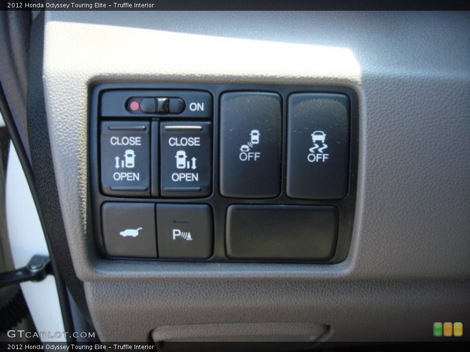 Truffle Interior Controls for the 2012 Honda Odyssey Touring Elite #85086455