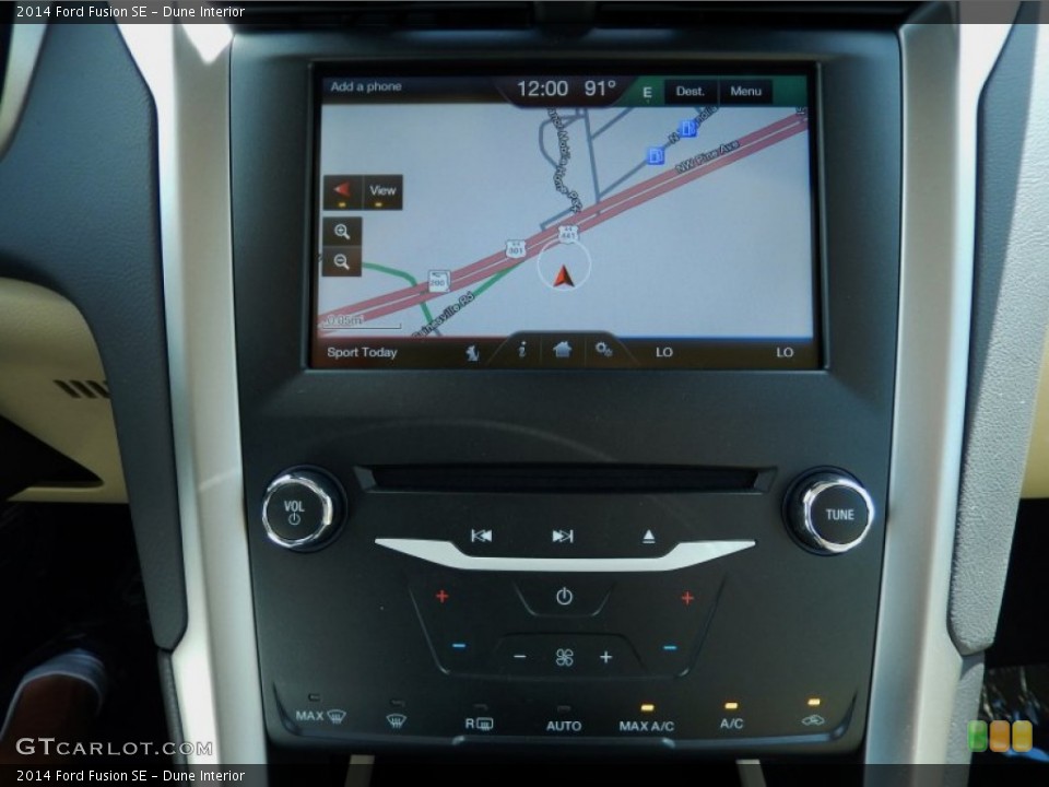 Dune Interior Navigation for the 2014 Ford Fusion SE #85087385