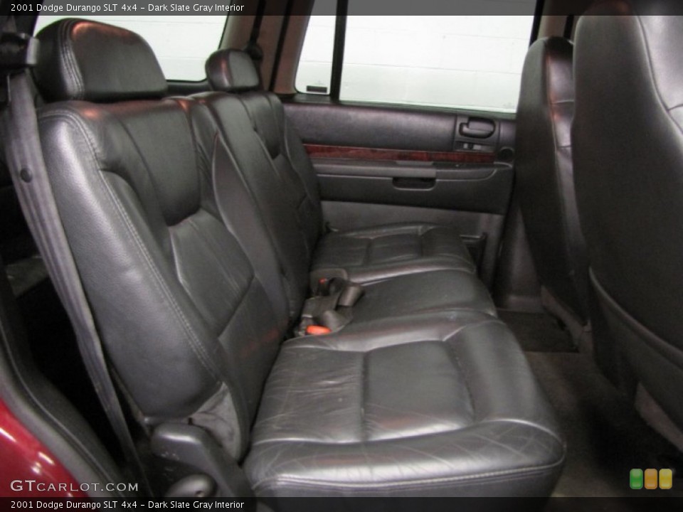 Dark Slate Gray Interior Rear Seat for the 2001 Dodge Durango SLT 4x4 #85088894