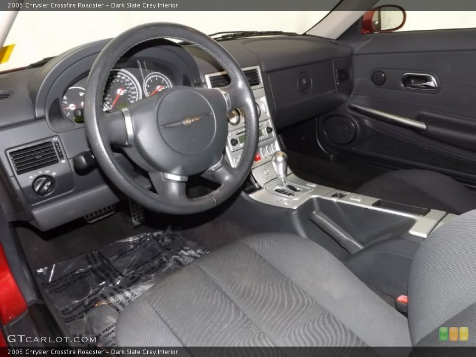 Dark Slate Grey Interior Prime Interior for the 2005 Chrysler Crossfire Roadster #85089308