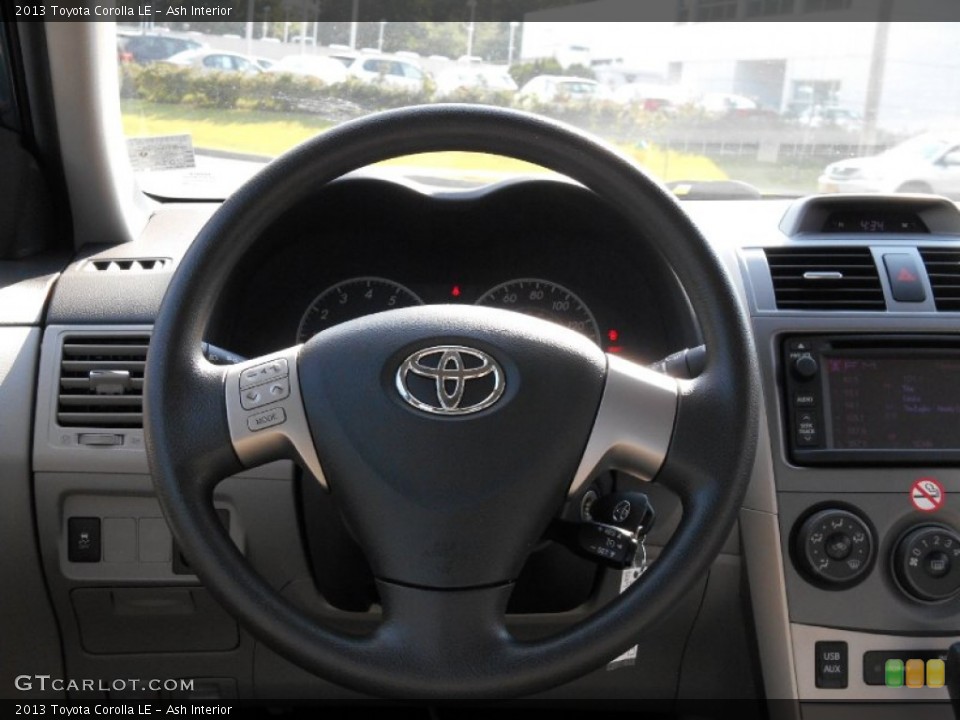 Ash Interior Steering Wheel for the 2013 Toyota Corolla LE #85089527