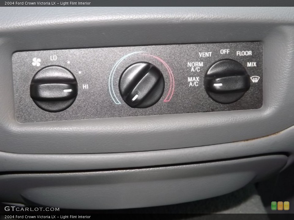 Light Flint Interior Controls for the 2004 Ford Crown Victoria LX #85090080