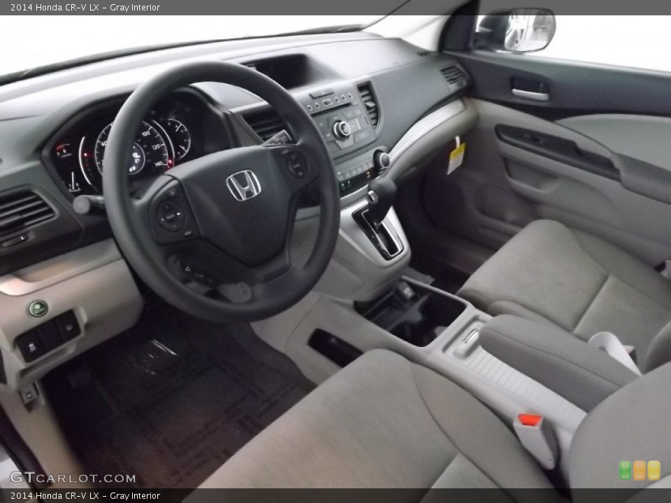 Gray Interior Prime Interior for the 2014 Honda CR-V LX #85092112