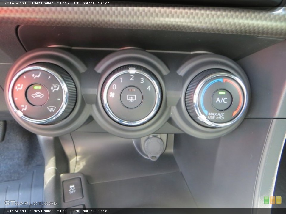 Dark Charcoal Interior Controls for the 2014 Scion tC Series Limited Edition #85093436