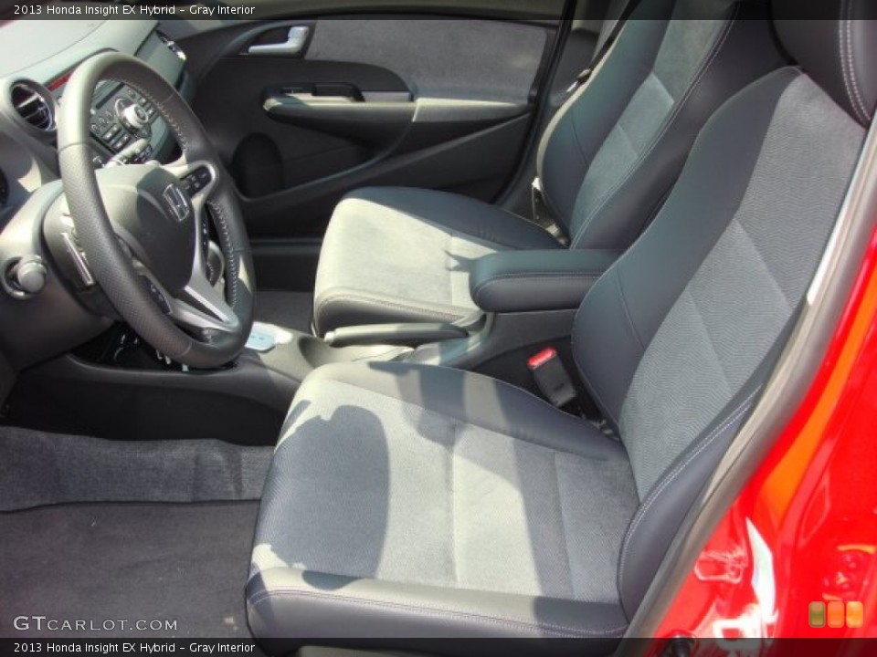 Gray Interior Front Seat for the 2013 Honda Insight EX Hybrid #85094404