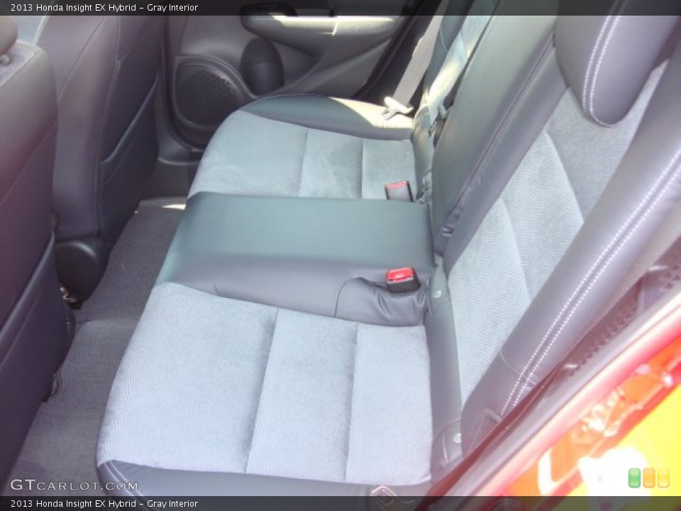 Gray Interior Rear Seat for the 2013 Honda Insight EX Hybrid #85094429