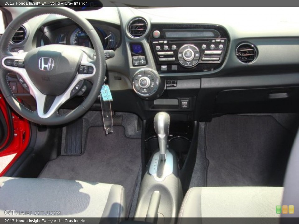 Gray Interior Dashboard for the 2013 Honda Insight EX Hybrid #85094492