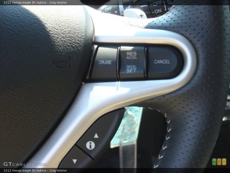 Gray Interior Controls for the 2013 Honda Insight EX Hybrid #85094663