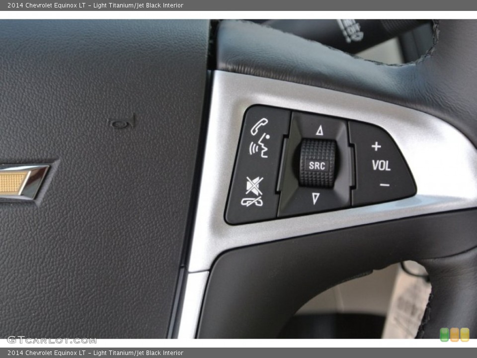 Light Titanium/Jet Black Interior Controls for the 2014 Chevrolet Equinox LT #85095239