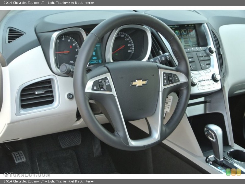 Light Titanium/Jet Black Interior Steering Wheel for the 2014 Chevrolet Equinox LT #85095428