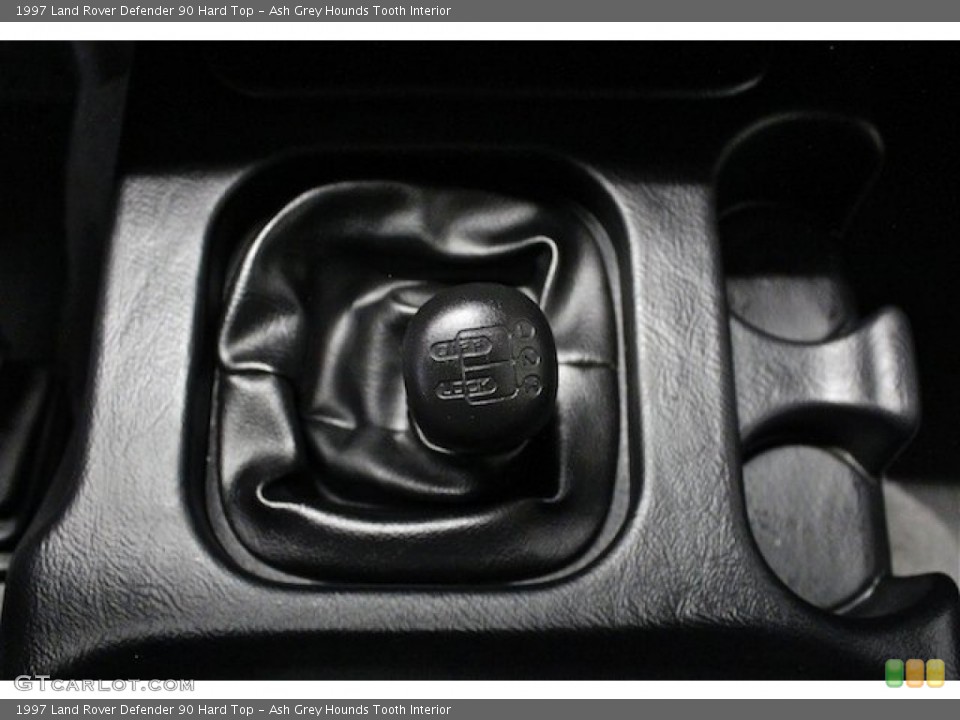 Ash Grey Hounds Tooth Interior Controls for the 1997 Land Rover Defender 90 Hard Top #85095785