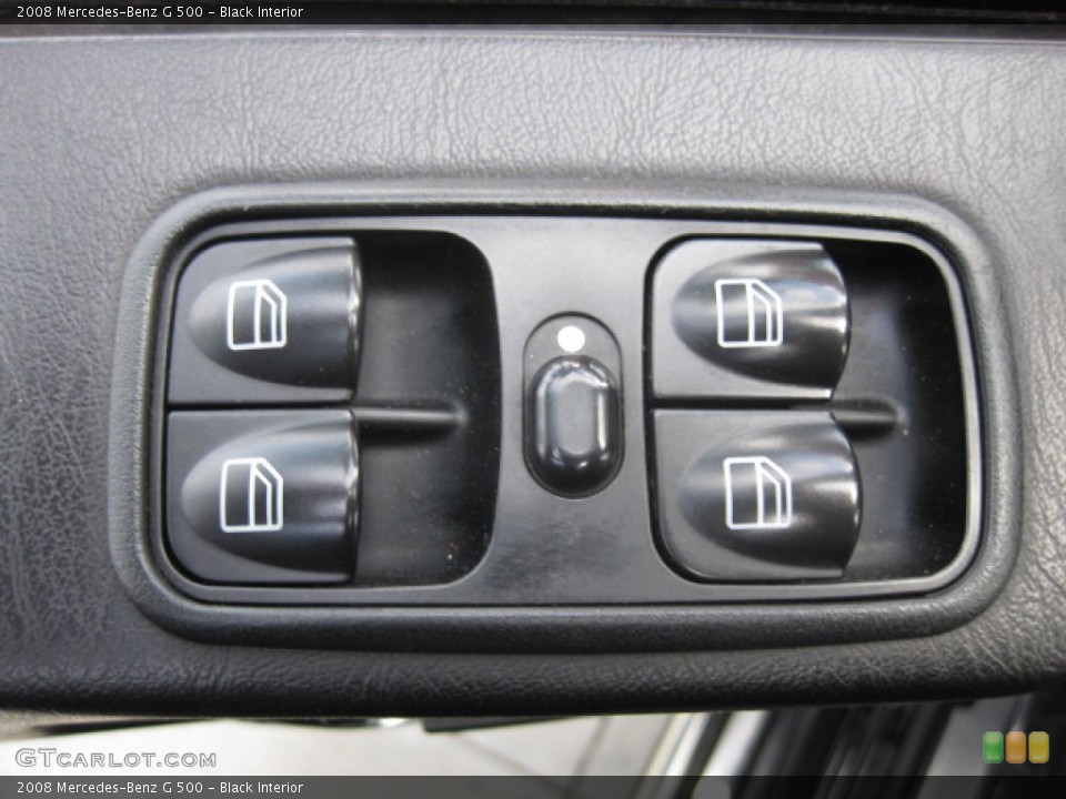 Black Interior Controls for the 2008 Mercedes-Benz G 500 #85099080