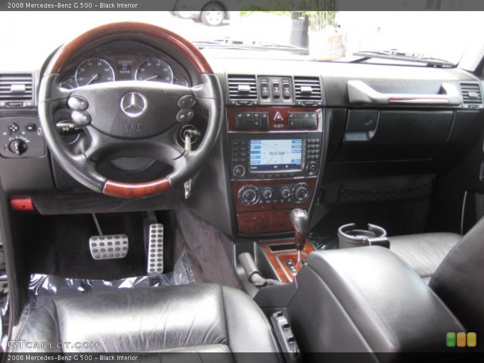 Black Interior Dashboard for the 2008 Mercedes-Benz G 500 #85099319