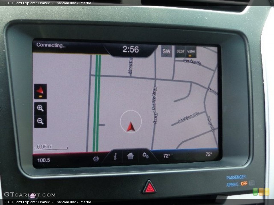 Charcoal Black Interior Navigation for the 2013 Ford Explorer Limited #85101443