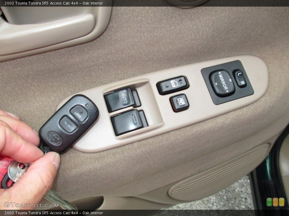 Oak Interior Controls for the 2003 Toyota Tundra SR5 Access Cab 4x4 #85101830