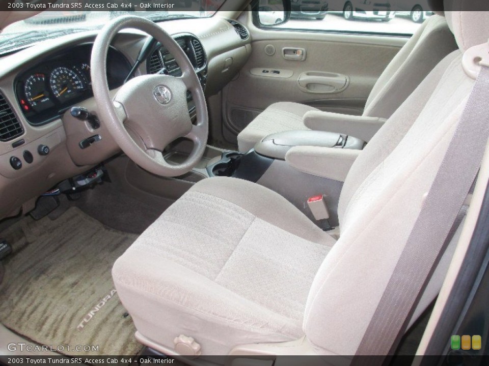 Oak Interior Prime Interior for the 2003 Toyota Tundra SR5 Access Cab 4x4 #85102202