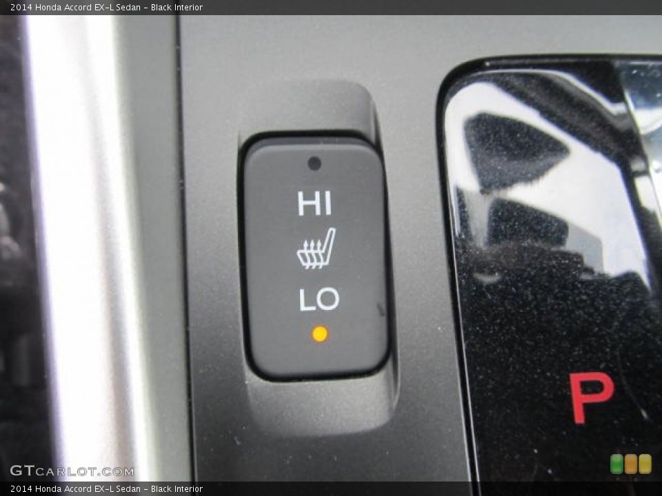 Black Interior Controls for the 2014 Honda Accord EX-L Sedan #85102224
