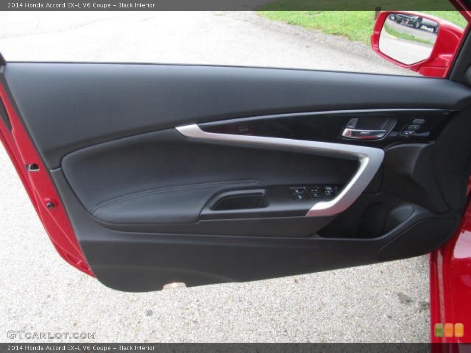 Black Interior Door Panel for the 2014 Honda Accord EX-L V6 Coupe #85102502